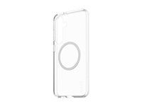 Zadný kryt pre mobilný telefón - polykarbonát, termoplastický polyuretán (TPU) - priehľadná, biela - pre Samsung Galaxy S25+