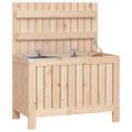 vidaXL Záhradný úložný box 76x42,5x54 cm masívna borovica