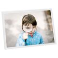 vidaXL Fotorámiky na stôl, koláž 5 ks, biele 18x24 cm, MDF