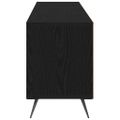 vidaXL TV skrinka 150 x 30 x 44,5 cm Čierny dub Kompozitné drevo