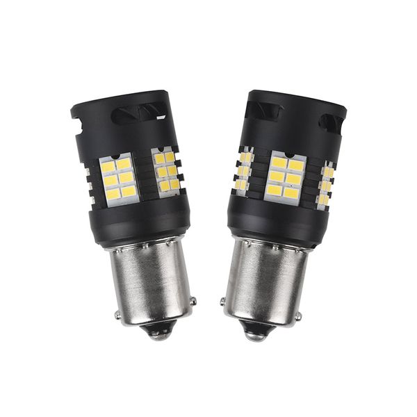 Autožiarovka LED BA15S 12V CARCLEVER 30LED 3020SMD biela 2ks