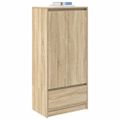 vidaXL skriňa so zásuvkou Dub sonoma 55,5x34x119,5 cm
