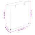 vidaXL Kryt na hojdaciu lavicu 8 očiek 125x90x135/165 cm polyetylén