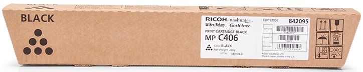 toner RICOH Typ C406 Black Aficio MP C306/C307/C406