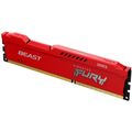 KINGSTON Fury Beast Red 4GB/DDR3/1866/CL10