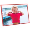 vidaXL Fotorámiky na stenu alebo stôl 5 ks červené 18x24 cm MDF