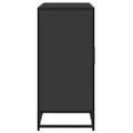 vidaXL Komoda čierna 92x35x76 cm kompozitné drevo