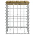 vidaXL Záhradná lavička gabiónový dizajn 33x31x42 cm impregn. borovica