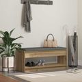vidaXL Predsieňová lavica Remeselný Dub 103 x 38 x 45 cm