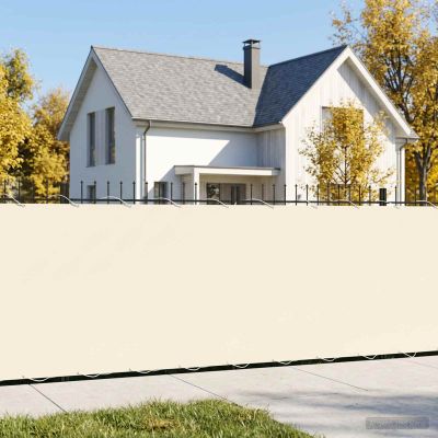 vidaXL Záclona na balkónové súkromie 150 x 200 cm Textil s PU povlakom