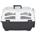 vidaXL Nosič pre domáce zvieratá s dvierkami 55x36x35 cm polypropylén