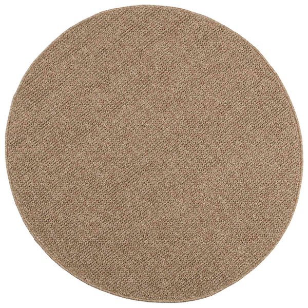 vidaXL Kusové koberce Okrúhly AGIRA Prírodná Ø 120 CM Polyester