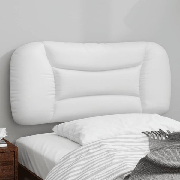 vidaXL Vankúš na čelo postele Hvar biely 80 cm umelá koža