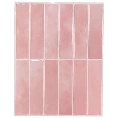 vidaXL Obdĺžniková dlažba 20 pcs Ružová 29 x 23 x 0,08 cm