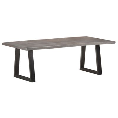 vidaXL Konferenčný stolík, nepravidelné hrany 115x60x40 cm, akácia