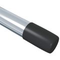 vidaXL Plynový valec kancelárskej stoličky Chróm 318-473 mm Železo