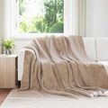 vidaXL Deky ťavová 220 x 240 cm 2.67 kg Flís