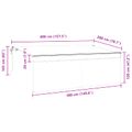 vidaXL Sklopná markíza Antracit 400 x 200 cm Polyester a hliník