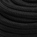 vidaXL Lodné lano čierne 20 mm 100 m polypropylén