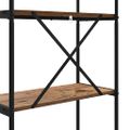 vidaXL Regál na knihy 5 úrovní 60 x 30 x 183 cm Kompozitné drevo