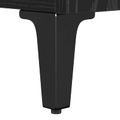 vidaXL Servírovacia skriňa so zásuvkou Čierny dub 69,5 x 34 x 90 cm
