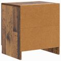 vidaXL Nočný stolík 2 ks Staré drevo 43 x 34,5 x 47 cm