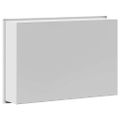 vidaXL Sprchový výklenok Biela 45 x 30 x 9,5 cm Nehrdzavejúca oceľ