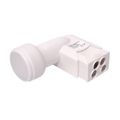 DI-WAY LNB QUAD 0,1dB WHITE LEOPARD LINE