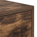 vidaXL TV stolíky 2 ks dymový dub 60x31x25,5 cm spracované drevo
