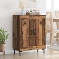 vidaXL Servírovacia skriňa Staré drevo 69,5 x 34 x 90 cm