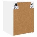 vidaXL TV nástenná skriňa 30 x 31 x 40 cm Biela Kompozitné drevo