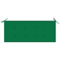 vidaXL Záhradná lavička s podložkou 120 cm, akáciový masív