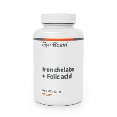 Železo chelát + Kyselina listová GymBeam