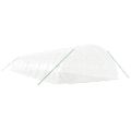vidaXL Fóliovník s oceľovým rámom biely 108 m² 18x6x2,85 m