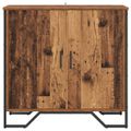 vidaXL Servírovacia skriňa Staré drevo 78 x 35 x 74.5 cm
