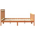 vidaXL Rám postele 2 pcs Včelí hnedý 205,5 x 145,5 x 100 cm