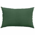 vidaXL Vankúše na pohovku 2 pcs Tmavozelená 60 x 40 cm