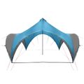 vidaXL Párty stan Modrá 400 x 400 x 320 cm Polyester a oceľ