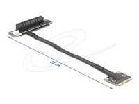 Adaptér Mini PCIe samec na PCIe 3.0 x8 sl