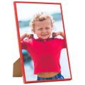 vidaXL Fotorámiky na stenu alebo stôl 5 ks červené 18x24 cm MDF