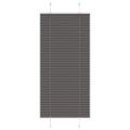 vidaXL plisovaná roleta čierna 55x100 cm Šírka látky 54,4 cm