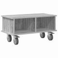 vidaXL TV stolík 68,5 x 35 x 35 cm Sivý Sonoma Kompozitné drevo