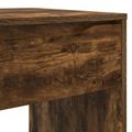 vidaXL Stôl so zásuvkou Údený Dub 100 x 50 x 78 cm Konštruované drevo
