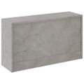 vidaXL Lavica na topánky betónová sivá 80x24x45 cm spracované drevo