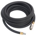vidaXL Hybridná vzduchová hadica, čierna 0,6" 2 m, guma a PVC