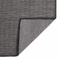 vidaXL Vonkajší koberec s plochým tkaním 120x170 cm sivý