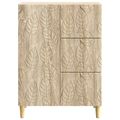 vidaXL Servírovacia skriňa Dub sonoma 66 x 34,5 x 90 cm