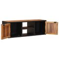 vidaXL Ručne vyrobený TV kabinet 105 x 30 x 35 cm Masívne mango drevo