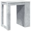 vidaXL Barový stôl betónovosivý 102x70x103,5 cm kompozitné drevo