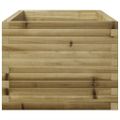 vidaXL Záhradný kvetináč 90x60x49,5 cm impregnovaná borovica